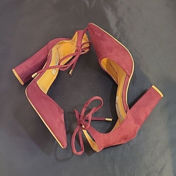 HENGSON LACE UP POINTED-TOE  WOMEN'S SEXY HIGH HEELS PUMP - Picture 12 of 16